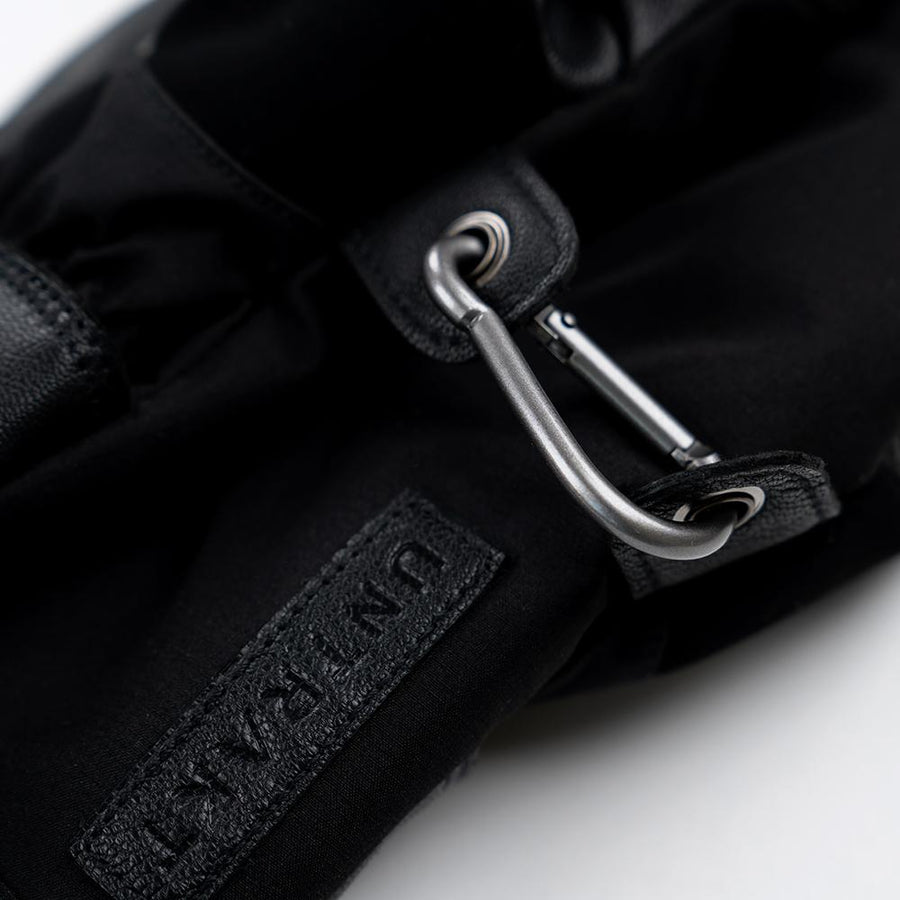 Untrakt Felsic Leather Ski Gloves (Black) - Unbound Supply Co.