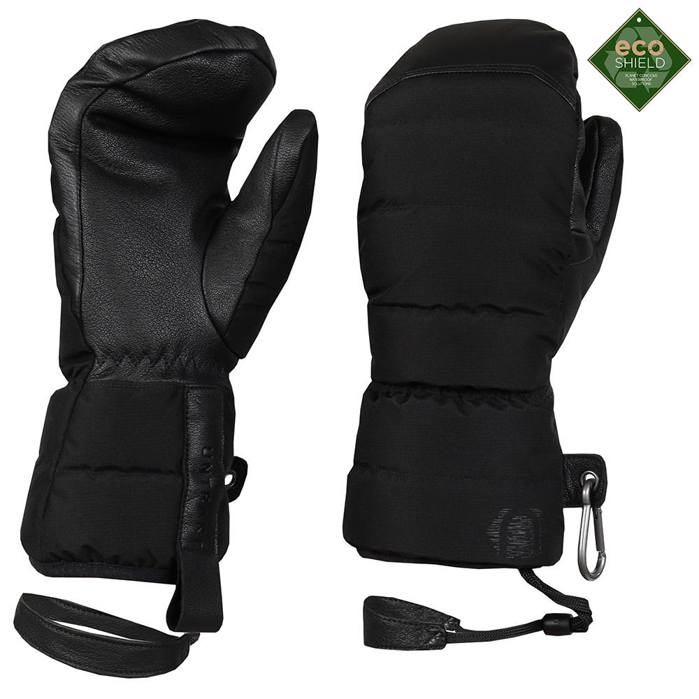 Untrakt Mafic Insulated Ski Mitts (Black) - Unbound Supply Co.