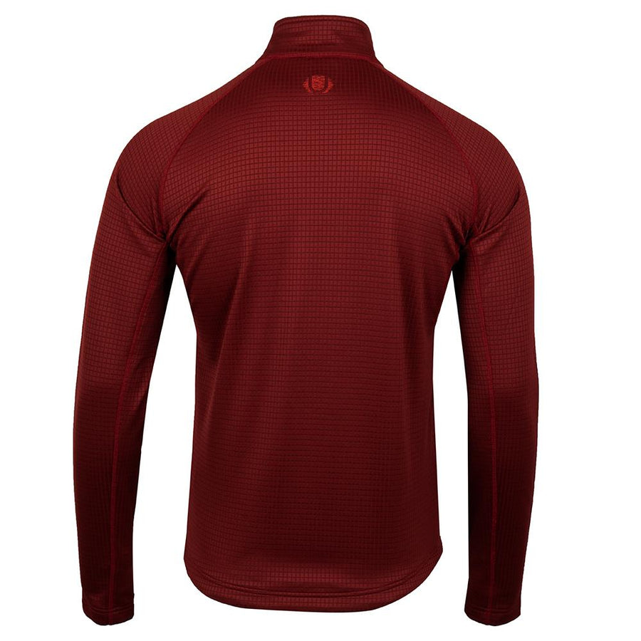 Untrakt Mens Andesine Fleece Jacket (Rust/Beacon) - Unbound Supply Co.