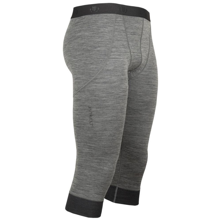 Untrakt Mens Celestine Merino Blend 3/4 Tights (Charcoal/Granite) - Unbound Supply Co.