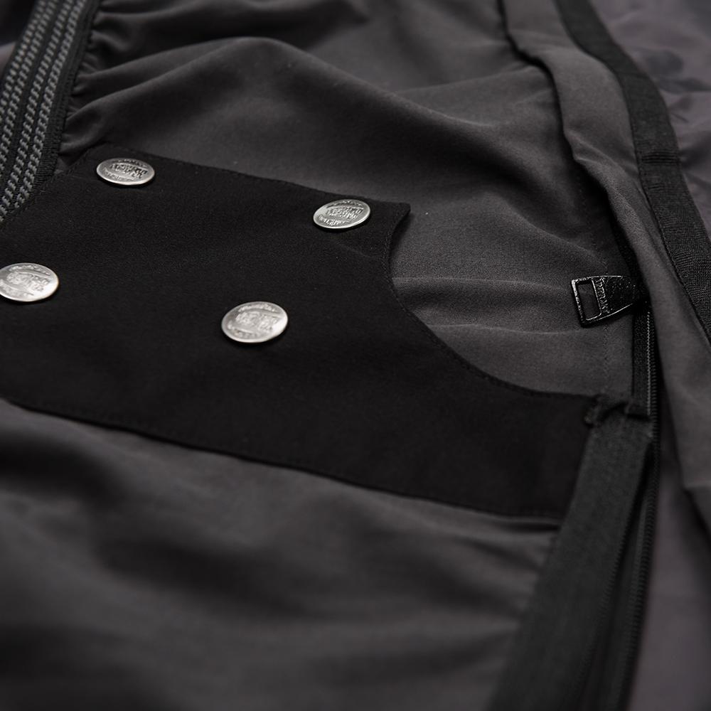 Untrakt Mens Feldspar 2L Shell Ski Jacket (Black/Granite) - Unbound Supply Co.