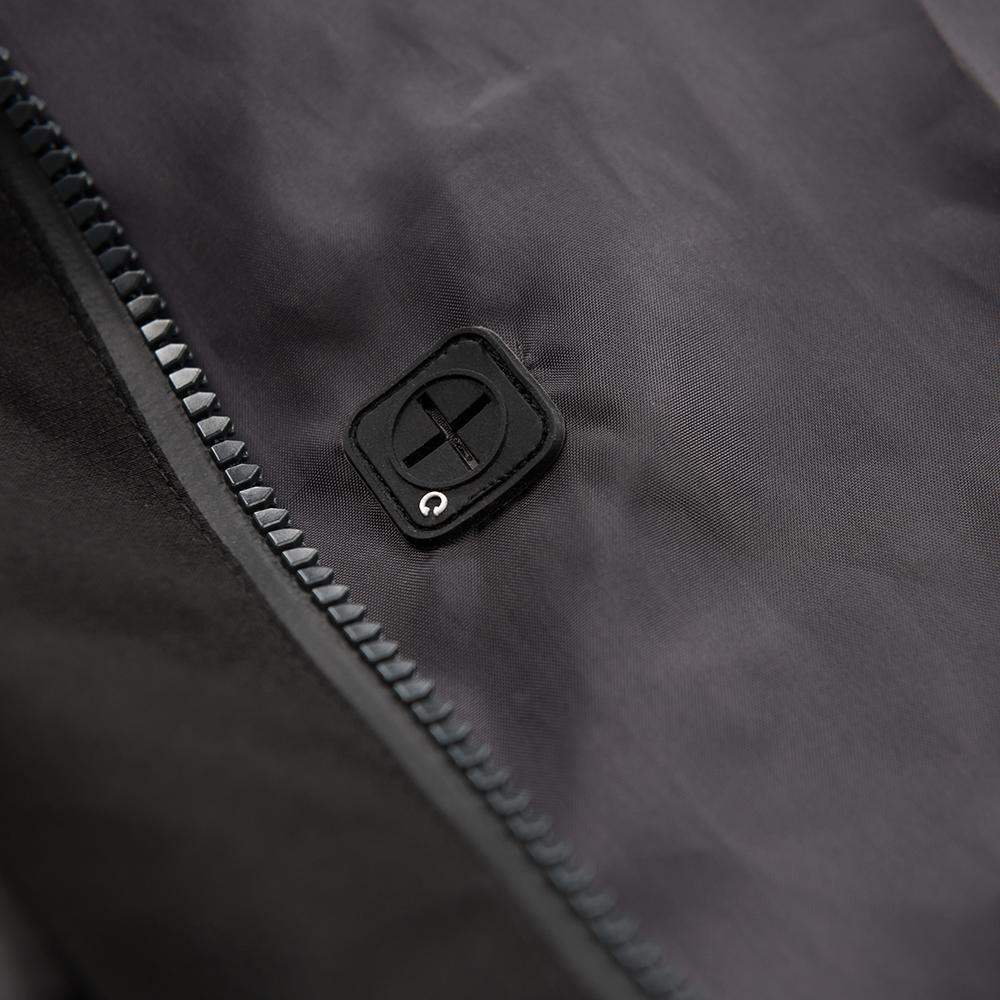 Untrakt Mens Feldspar 2L Shell Ski Jacket (Black/Granite) - Unbound Supply Co.