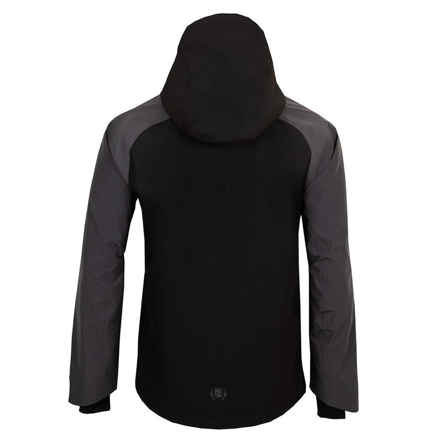 Untrakt Mens Feldspar 2L Shell Ski Jacket (Black/Granite) - Unbound Supply Co.