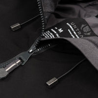 Untrakt Mens Feldspar 2L Shell Ski Jacket (Black/Granite) - Unbound Supply Co.
