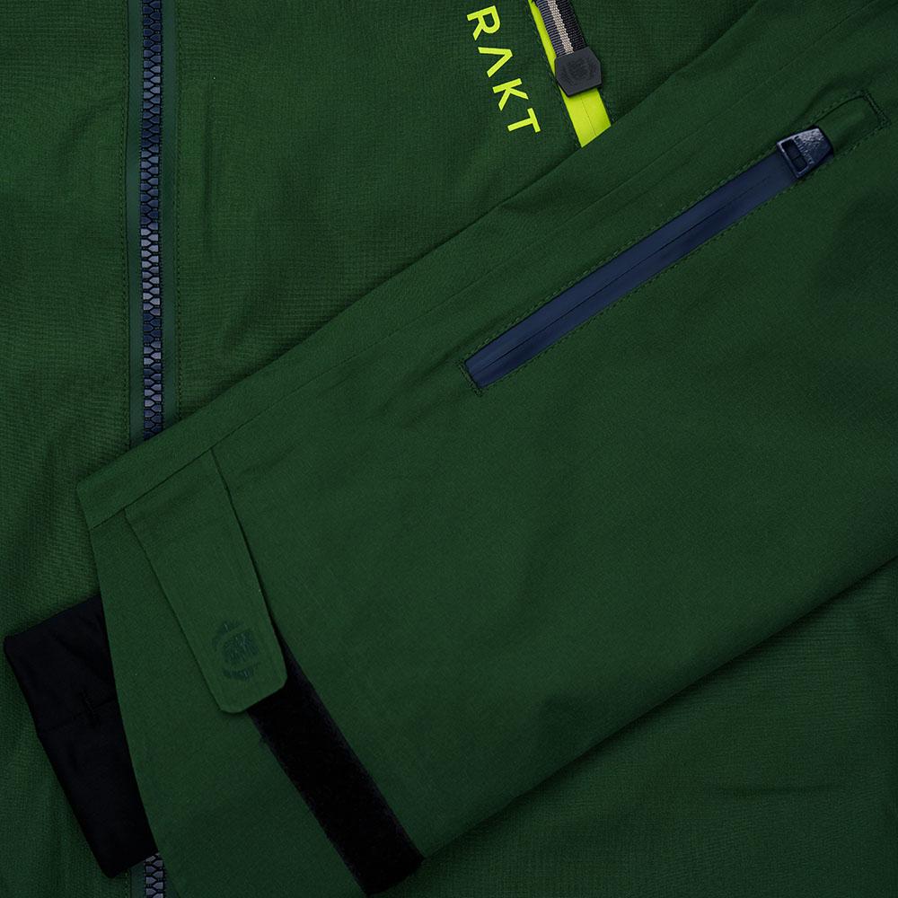 Untrakt Mens Feldspar 2L Shell Ski Jacket (Evergreen/Genepi/Ink) - Unbound Supply Co.