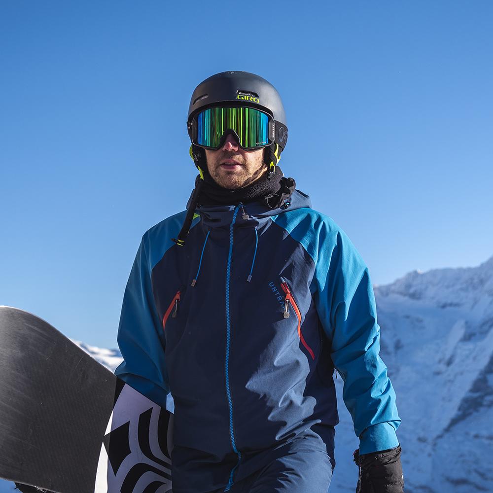 Untrakt Mens Feldspar 2L Shell Ski Jacket (Ink/Bluebird) – UNTRAKT