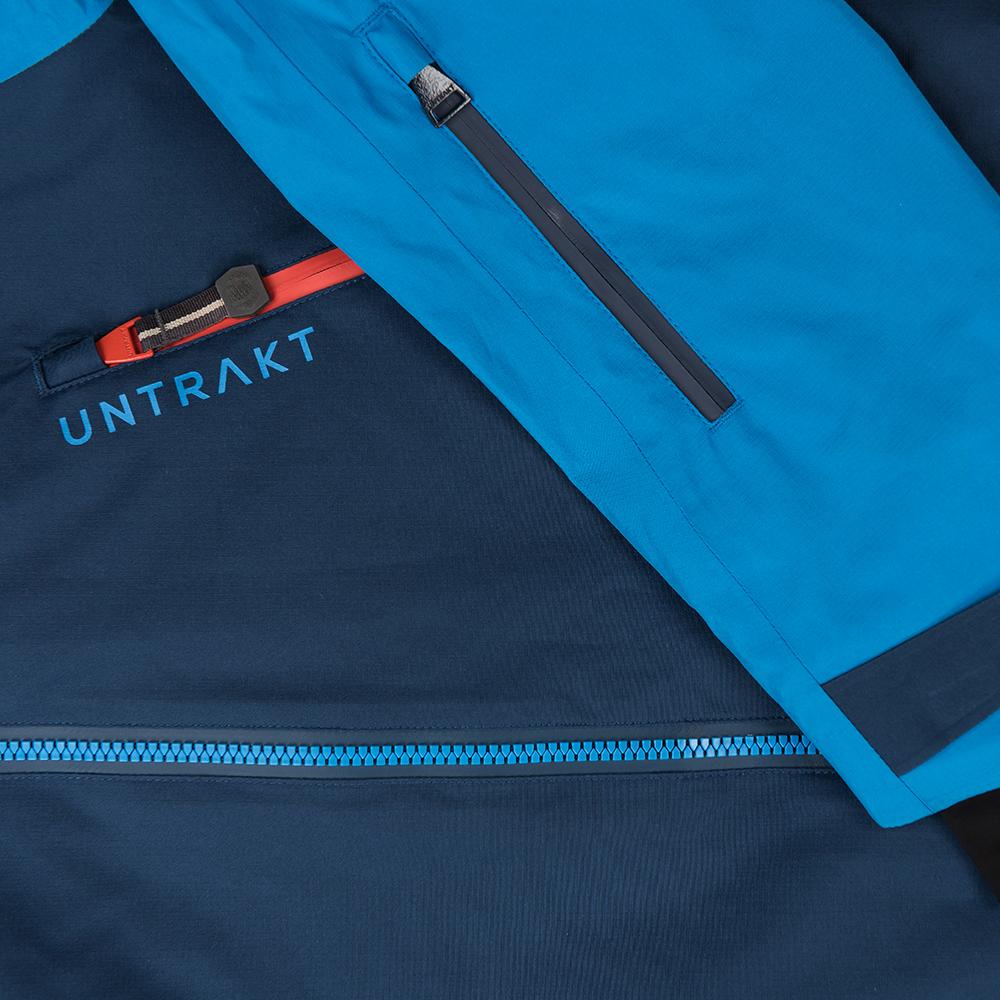 Untrakt Mens Feldspar 2L Shell Ski Jacket (Ink/Bluebird) - Unbound Supply Co.