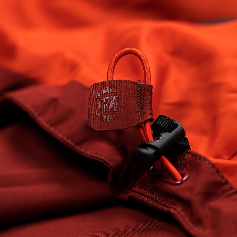 Untrakt Mens Feldspar 2L Shell Ski Jacket (Rust/Beacon/Ink) - Unbound Supply Co.
