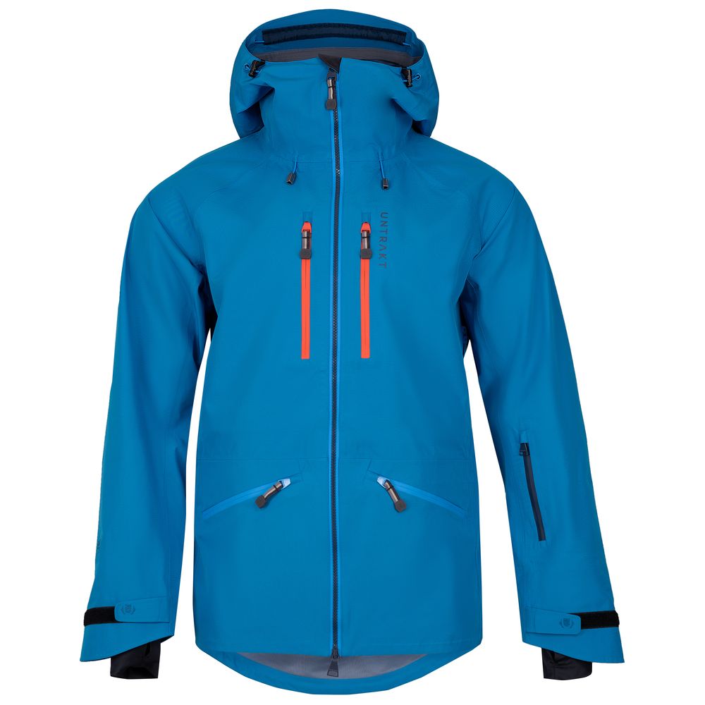 Untrakt Mens Obsidian 3L Shell Jacket (Bluebird) - Untrakt