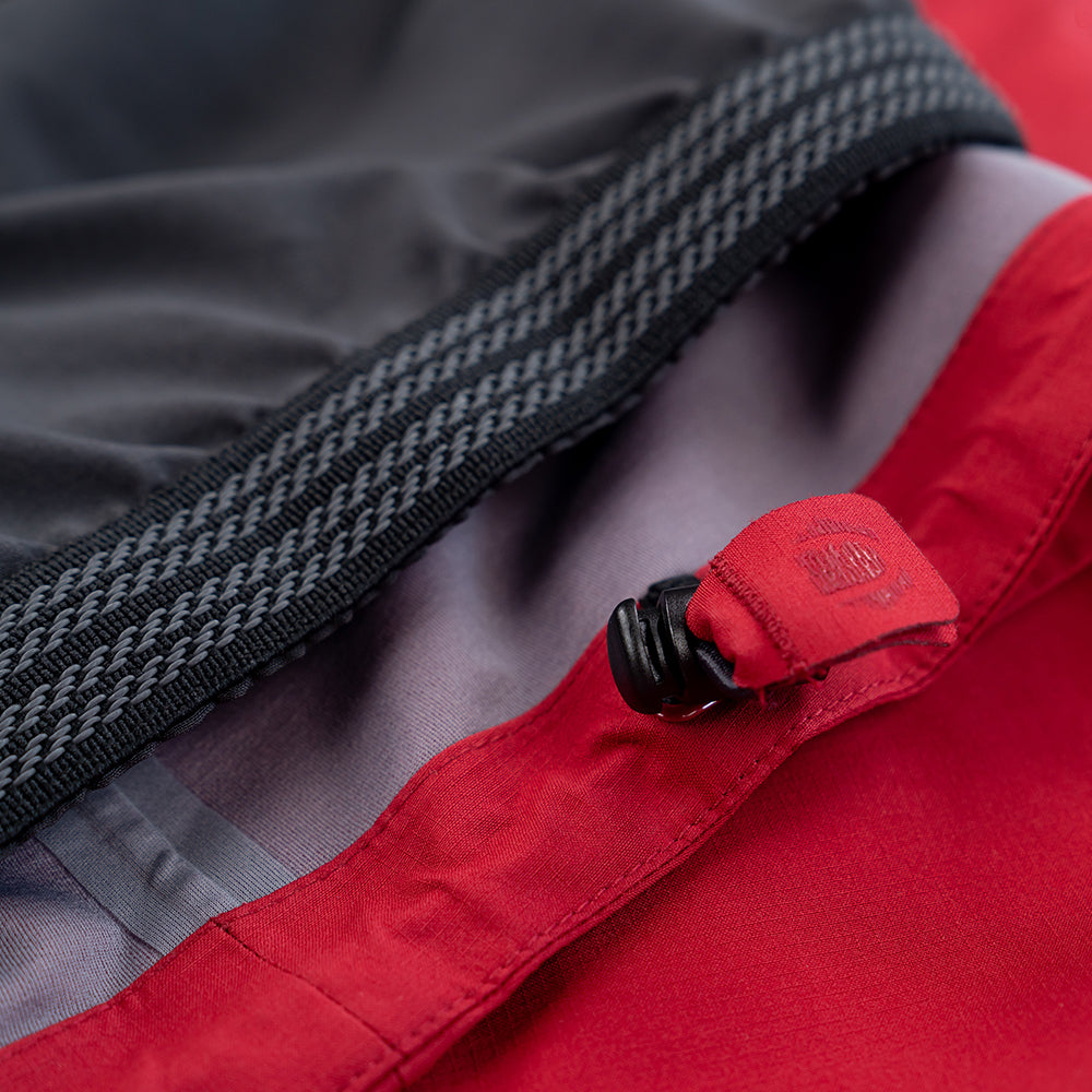 Untrakt Mens Obsidian 3L Shell Jacket (Cherry) - Untrakt