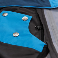 Untrakt Mens Obsidian 3L Shell Ski Jacket (Bluebird/Ink) - Unbound Supply Co.