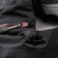 Untrakt Mens Obsidian 3L Shell Ski Jacket (Granite/Burgundy) - Unbound Supply Co.