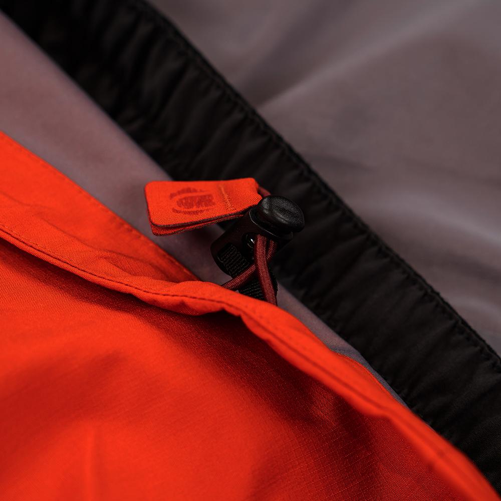Untrakt Mens Obsidian 3L Shell Ski Jacket (Rust/Beacon) - Unbound Supply Co.