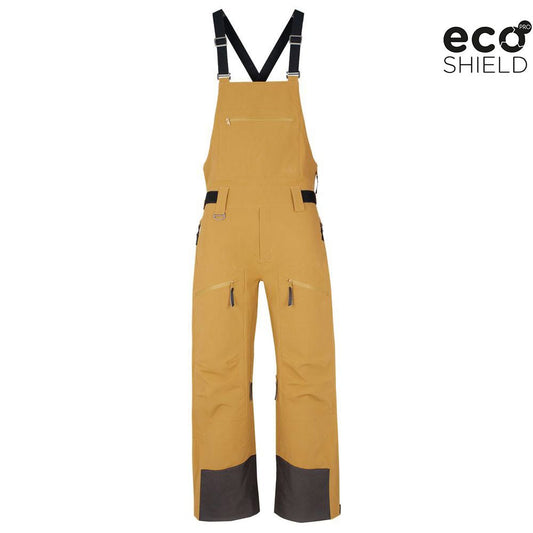 Mens Quartz 3L Bib Trousers (Sulphur) - Untrakt