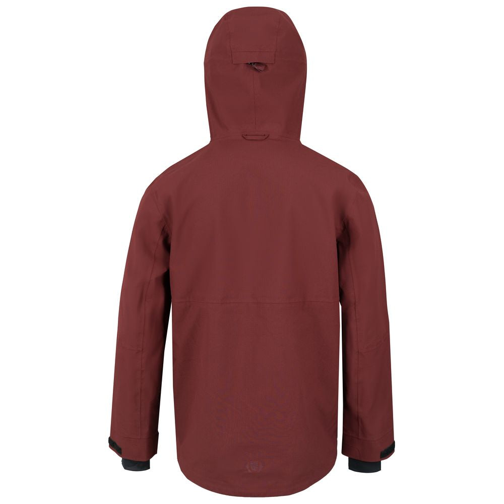 Mens Quartz 3L Shell Anorak (Burgundy) - Untrakt