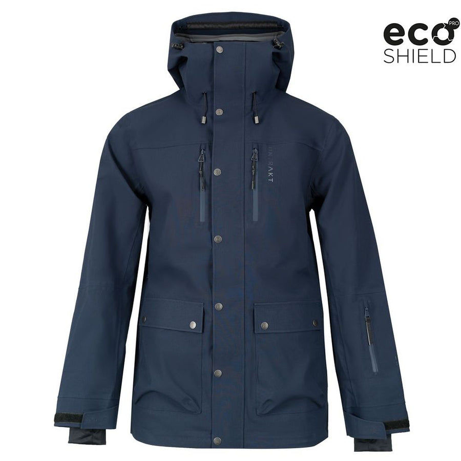 Mens Quartz 3L Shell Jacket (Navy) - Untrakt