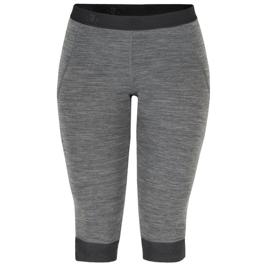 Untrakt Womens Celestine Merino Blend 3/4 Tights (Charcoal/Granite) - Unbound Supply Co.