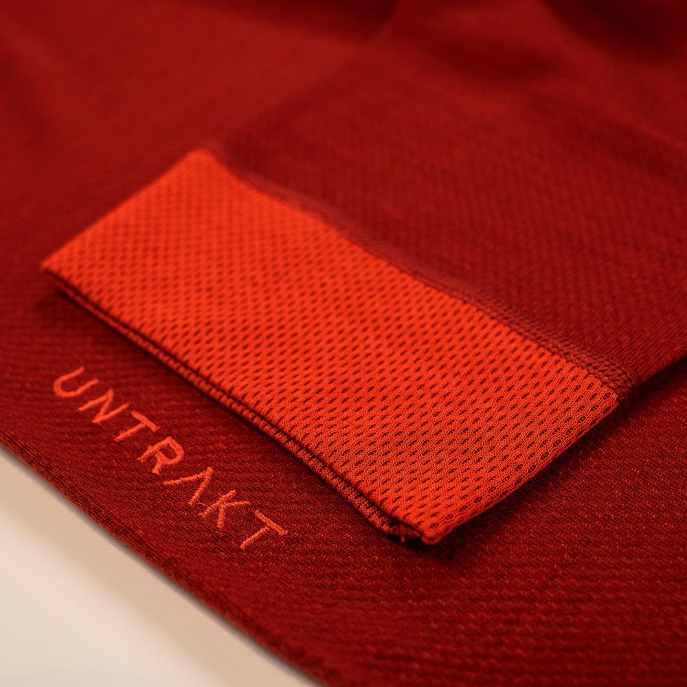 Untrakt Womens Celestine Merino Blend 3/4 Tights (Rust/Beacon) - Unbound Supply Co.
