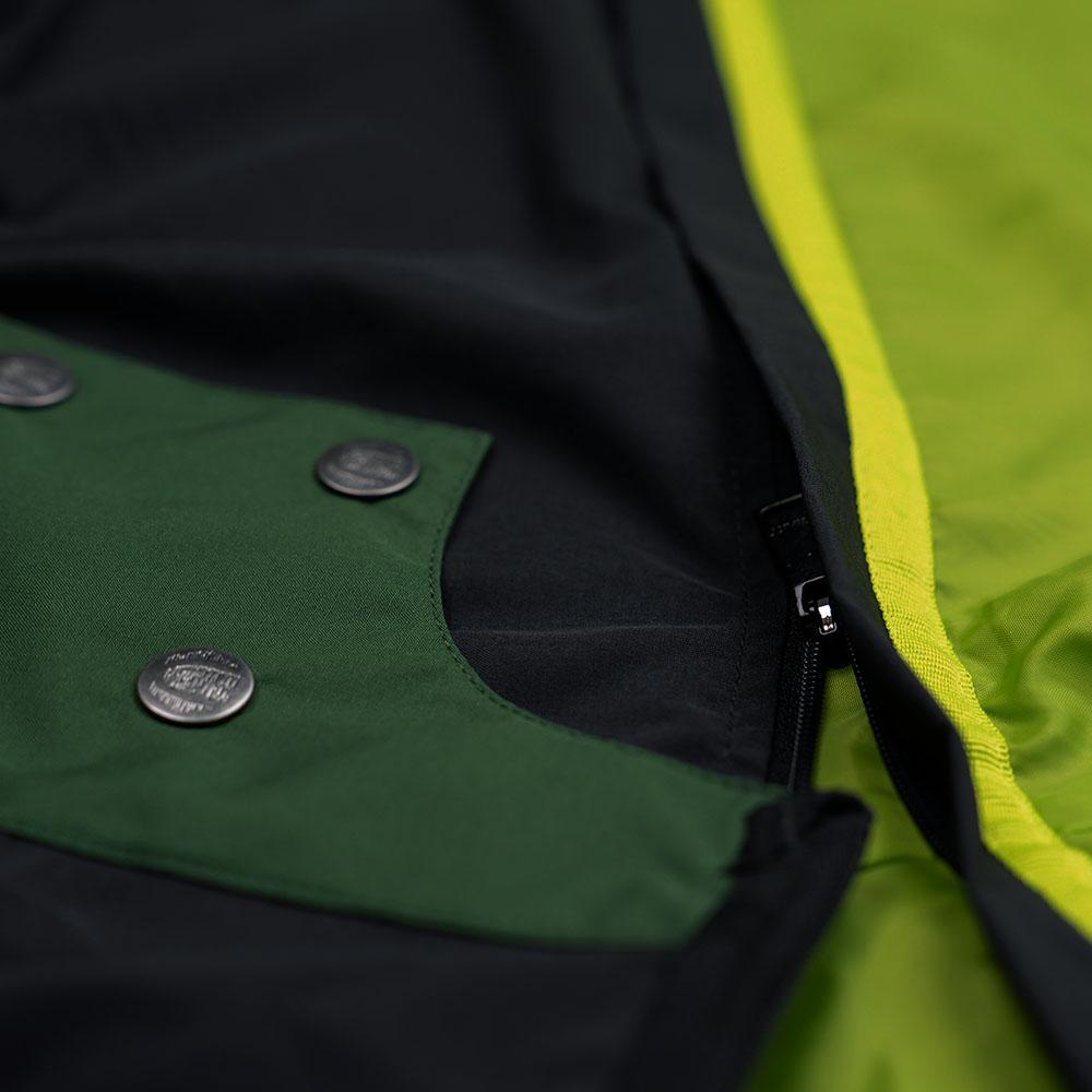 Untrakt Womens Feldspar 2L Shell Ski Jacket (Evergreen/Genepi/Ink) - Unbound Supply Co.