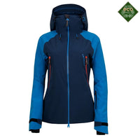 Untrakt Womens Feldspar 2L Shell Ski Jacket (Ink/Bluebird) - Unbound Supply Co.