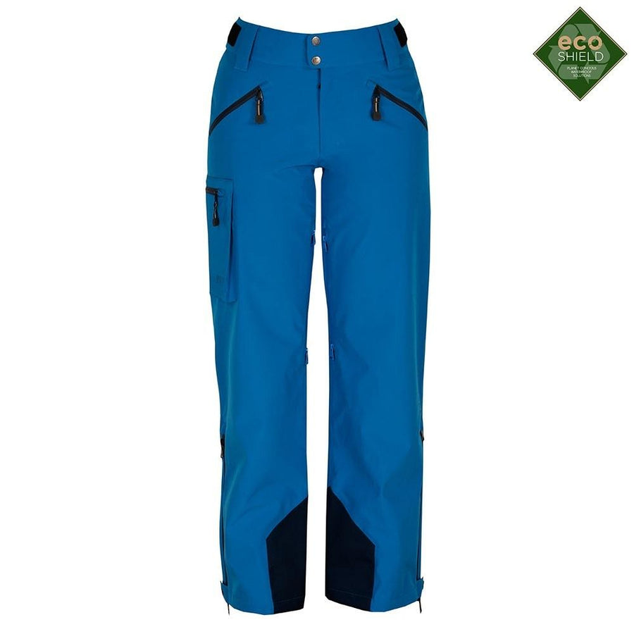 Untrakt Womens Feldspar 2L Shell Ski Trousers (Bluebird/Ink) - Unbound Supply Co.