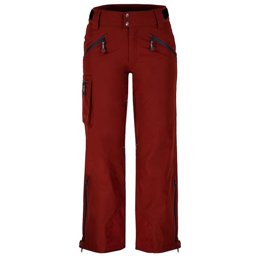 Untrakt Womens Feldspar 2L Shell Ski Trousers (Rust/Ink) - Unbound Supply Co.