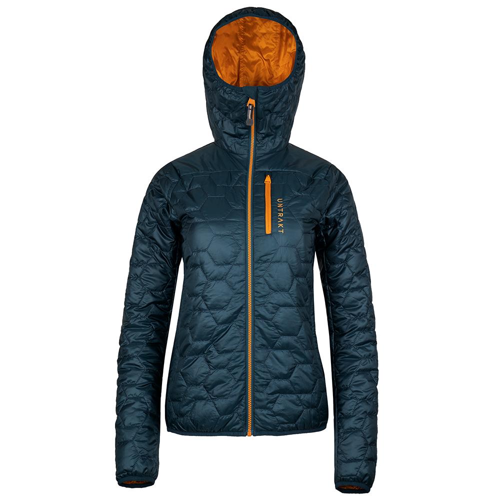 Untrakt Womens Microcline Mid Layer Jacket (Petrol/Mustard) - Unbound Supply Co.