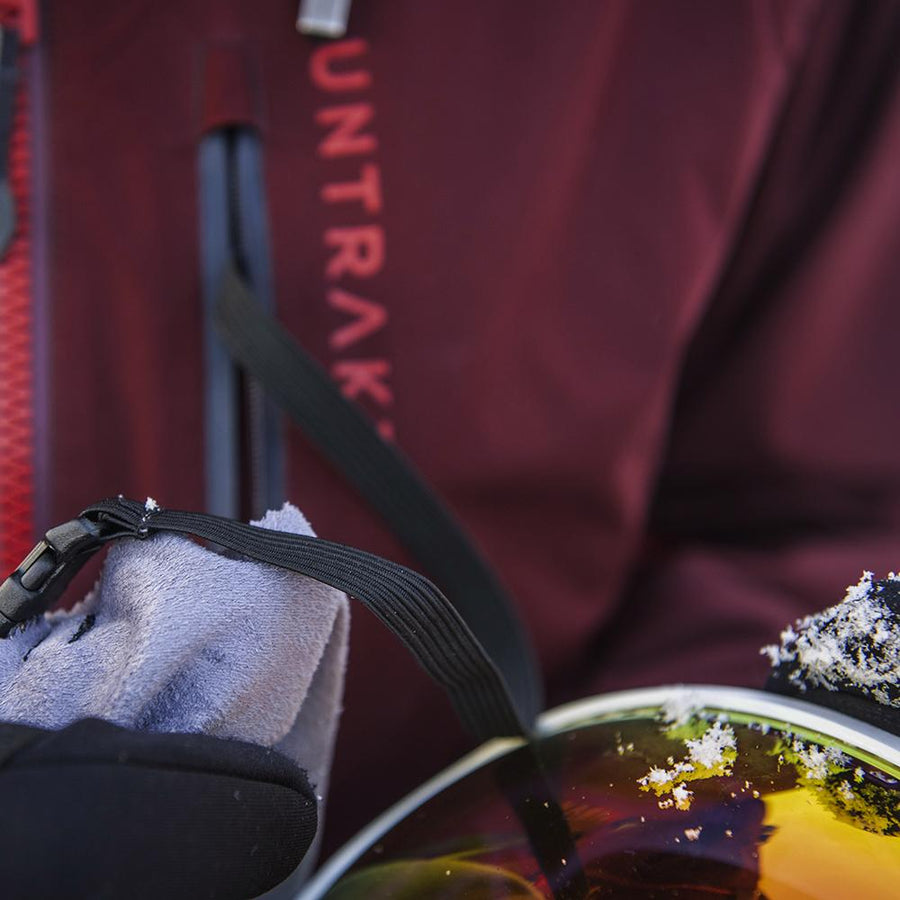 Untrakt Womens Obsidian 3L Shell Ski Jacket (Burgundy/Cherry) - Unbound Supply Co.