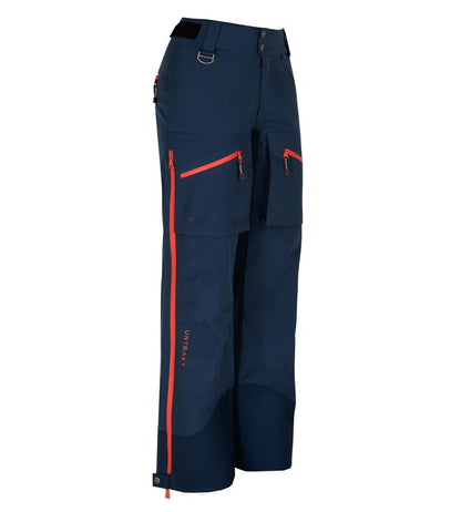 Untrakt Womens Obsidian 3L Shell Ski Trousers (Ink/Beacon) - Unbound Supply Co.