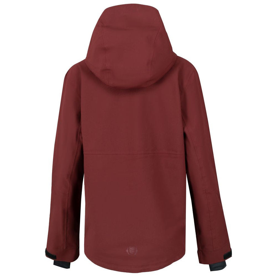 Womens Quartz 3L Shell Anorak (Burgundy) - Untrakt