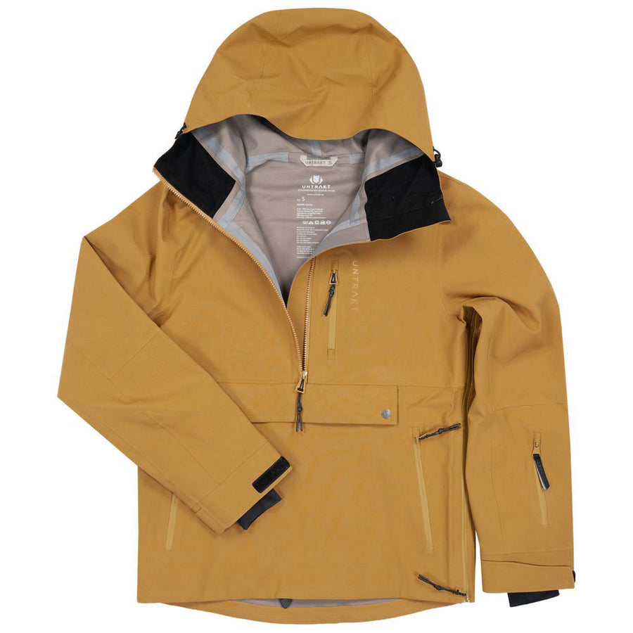 Womens Quartz 3L Shell Anorak (Sulphur) - Untrakt
