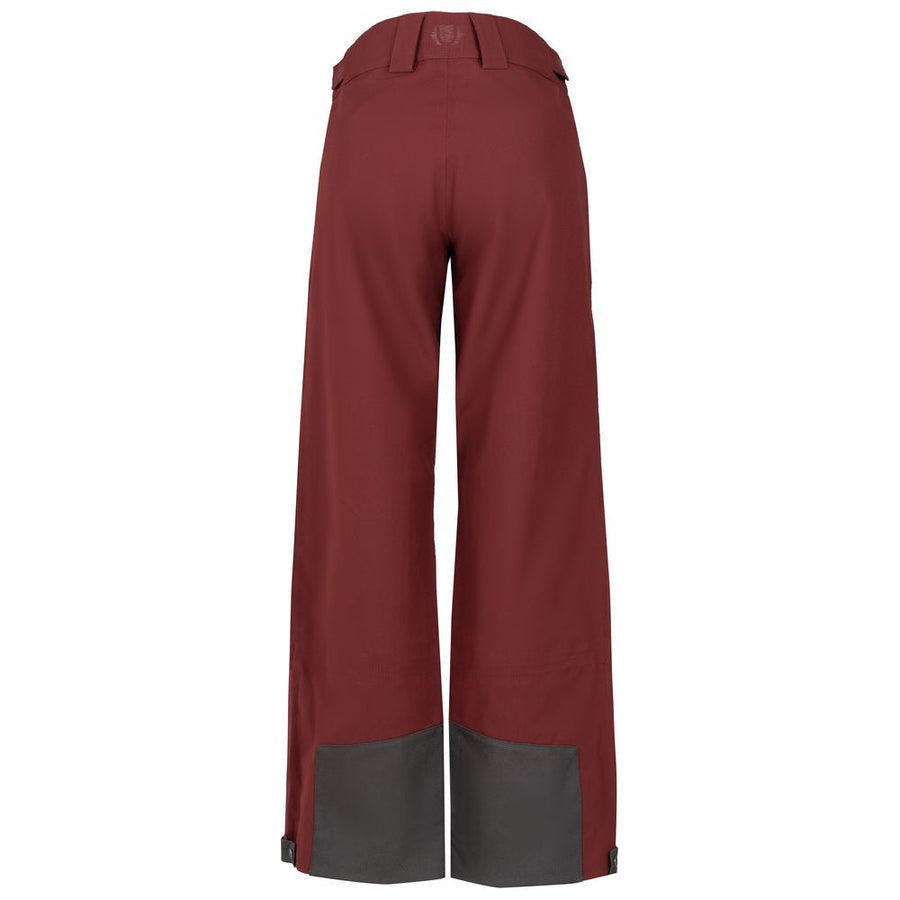 Womens Quartz 3L Trousers (Burgundy) - Untrakt